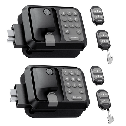 Flash Sale Pro RV Door Lock Keyless Entry Waterproof, 2 Fobs, 1 Control 2 Doors